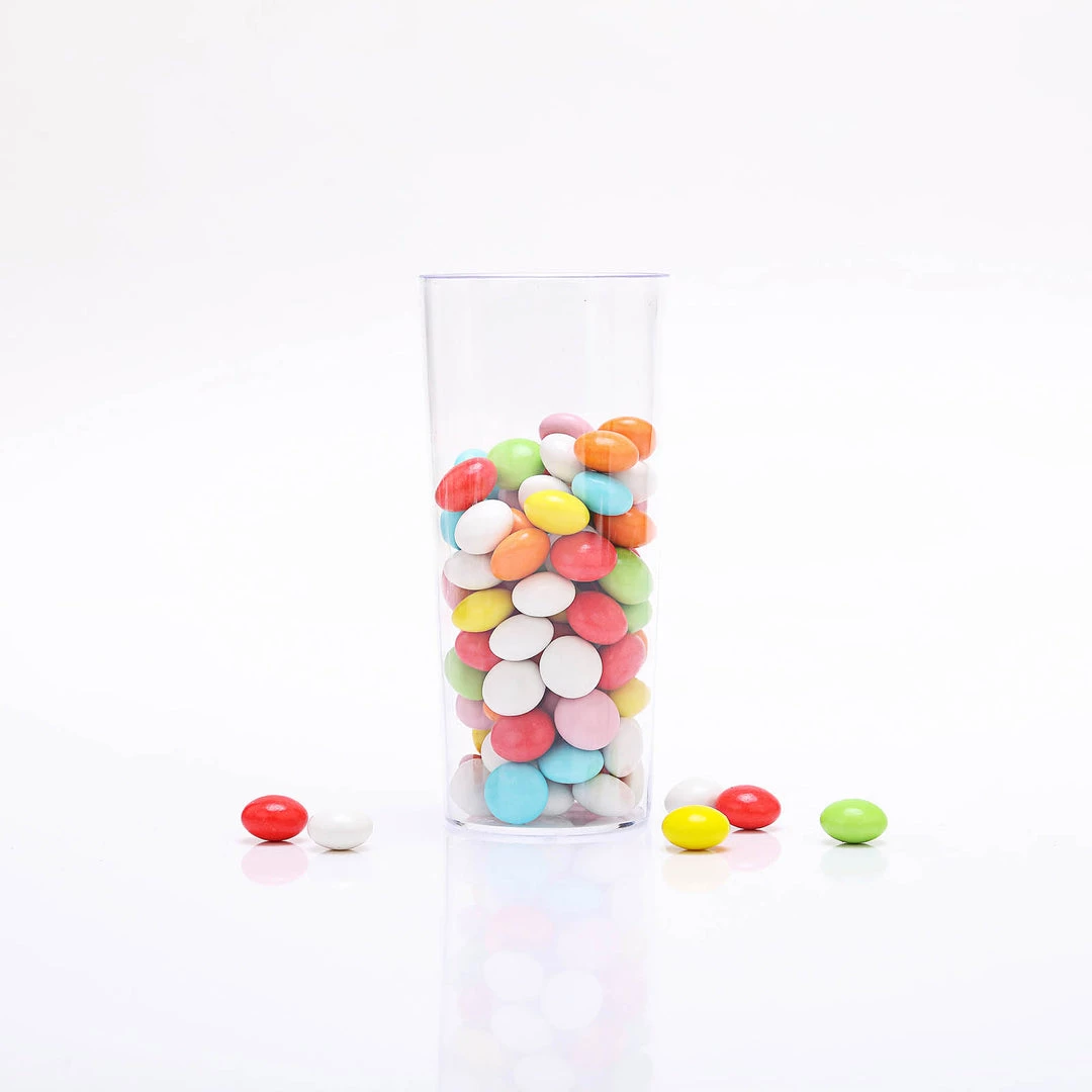 HIER_5430 Disposable Dinnerware 12 Pack 5oz Tall Slim Plastic Disposable Dessert Cups Shooter Glasses 10 HIER_5430 Disposable Dinnerware 12 Pack 5oz Tall Slim Plastic Disposable Dessert Cups Shooter Glasses