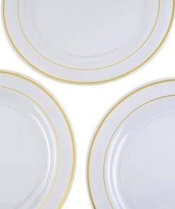 HIER_5441 Disposable Dinnerware 10 Pack - 10