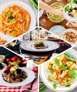 HIER_5440 Disposable Dinnerware 10 Pack - 9