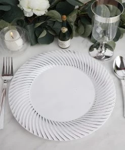 HIER_5441 Disposable Dinnerware 10 Pack - 9