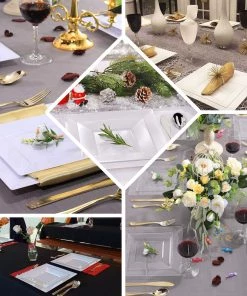 HIER_5443 Disposable Dinnerware 10 Pack - 6