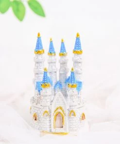 HIER_5320 4.5" Cinderella's Castle Cake Topper Figurine