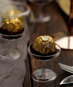 HIER_5320 12 Pack | 2" Clear Party Favor Dessert Cups Wedding Treat Candy Dishes