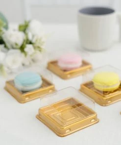 HIER_5410 50 Pack | Gold/Clear 3