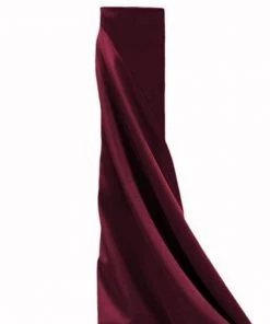 HIER_5210 Fabric Bolts & Bags 54"x10 Yards Burgundy Polyester Fabric Bolt DIY Craft Fabric Roll