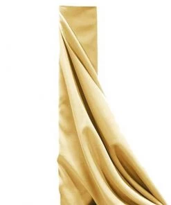 HIER_5210 54"x10 Yards Champagne Polyester Fabric Bolt DIY Craft Fabric Roll