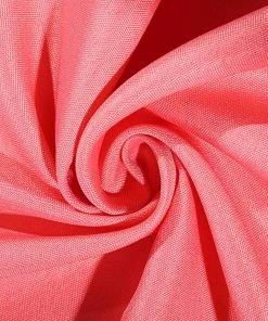 HIER_5210 54"x10 Yards Coral Polyester Fabric Bolt DIY Craft Fabric Roll