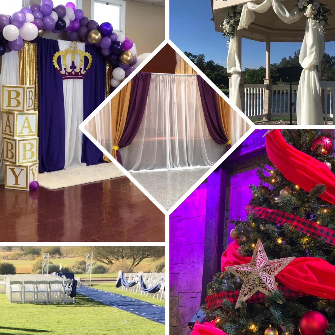 HIER_5210 54"x10 Yards Voilet Amethyst Polyester Fabric Bolt DIY Craft Fabric Roll 5 HIER_5210 54"x10 Yards Voilet Amethyst Polyester Fabric Bolt DIY Craft Fabric Roll