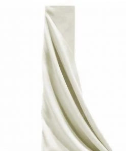 HIER_5210 54"x10 Yards Ivory Polyester Fabric Bolt DIY Craft Fabric Roll