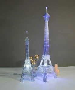 HIER_3630 59" Color Changing LED Metal Eiffel Tower 22 HIER_3630 59