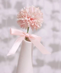 HIER_5146 50 Pcs | 3" Satin Ribbon Bows With Twist Ties, Gift Basket Party Favor Bags Decor - Rose Gold/Blush Classic Style Tabletop Decor 15 HIER_5146 50 Pcs | 3