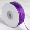 HIER_5143 100 Yards 1/8" Purple Satin Ribbon