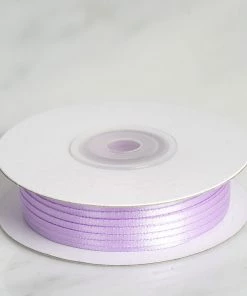 HIER_5140 100 Yards 1/16" Lavender Single Face Satin Ribbon - Clearance SALE Fabric Bolts & Bags