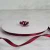 HIER_5143 100 Yards 3/8" Burgundy Decorative Satin Ribbon Fabric Bolts & Bags