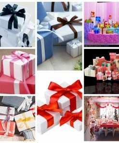 HIER_5143 100 Yards 7/8" Red Satin Ribbon Fabric Bolts & Bags 11 HIER_5143 100 Yards 7/8