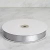 HIER_5143 Fabric Bolts & Bags 100 Yards 7/8" Silver Satin Ribbon