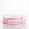 HIER_5141 Fabric Bolts & Bags 25 Yards | 7/8" DIY Pink Organza Ribbon With Satin Edge
