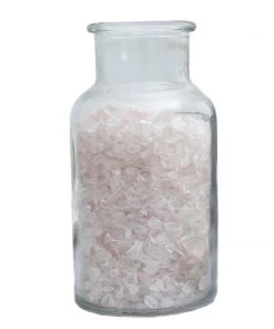 HIER_4830 Pack Of 1 Lb | Rose Quartz Decorative Crushed Gravel | Pebble Stone Vase Fillers - Clearance SALE