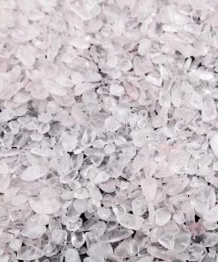 HIER_4830 Pack Of 1 Lb | Rose Quartz Decorative Crushed Gravel | Pebble Stone Vase Fillers - Clearance SALE