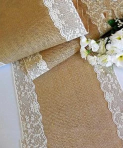 HIER_5160 25 Yards Ivory Insertion Ruffled Lace Trim On Satin Edged Organza Fabric