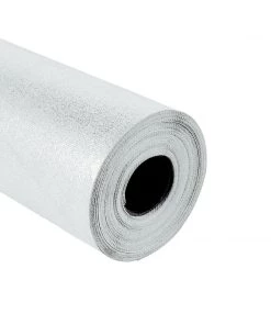 HIER_3900 Aisle Runners Silver Sparkle Glitter Wedding Aisle Runner, Non-Woven Red Carpet Runner Prom, Hollywood, Glam Parties - 3FT X 50FT