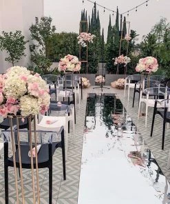 HIER_3900 Metallic Gold Glossy Mirrored Wedding Aisle Runner, Non-Woven Red Carpet Runner - Prom, Hollywood, Glam Parties - 3ftx65ft 27 HIER_3900 Metallic Gold Glossy Mirrored Wedding Aisle Runner, Non-Woven Red Carpet Runner - Prom, Hollywood, Glam Parties - 3ftx65ft