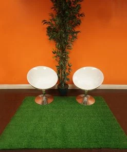HIER_1600 6FT X 4FT Eco-friendly Artificial Synthetic Grass Mat Carpet Rug