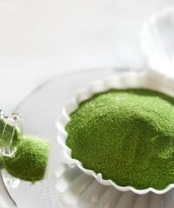 HIER_5110 Chargers & Centerpieces 1 Pound | Grass Green Decorative Colored Sand For Vase Filler