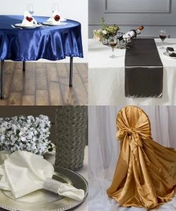 HIER_5210 10 Yards X 54" Yellow Satin Fabric Bolt Fabric Bolts & Bags 12 HIER_5210 10 Yards X 54