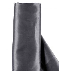 HIER_5210 Fabric Bolts & Bags 10 Yards X 54" Charcoal Gray Satin Fabric Bolt
