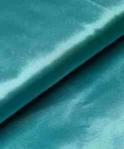 HIER_5210 Fabric Bolts & Bags 10 Yards X 54" Turquoise Satin Fabric Bolt
