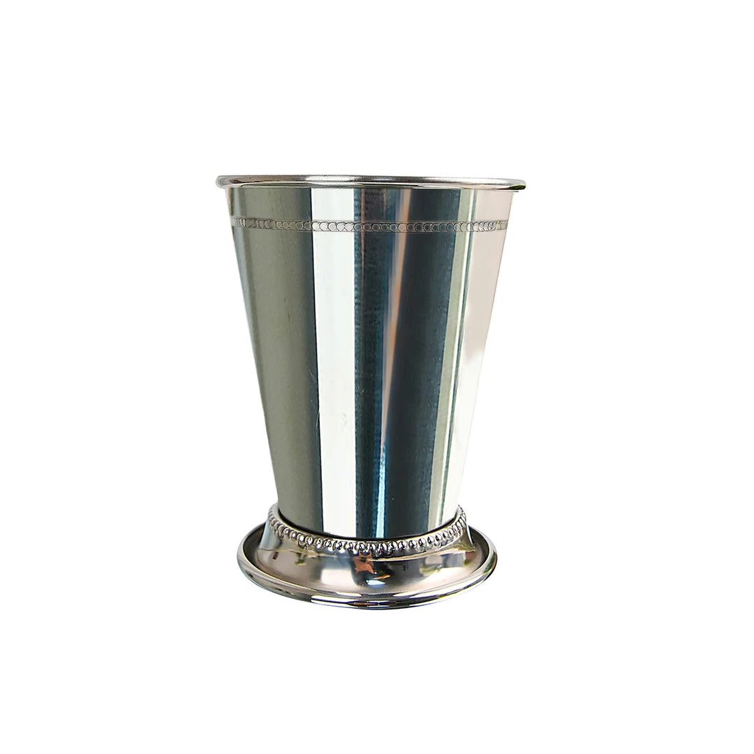 HIER_4820 4.5" Mint Julep Cup Vases - Silver Chargers & Centerpieces 3 HIER_4820 4.5" Mint Julep Cup Vases - Silver Chargers & Centerpieces
