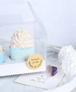 HIER_5150 500pcs | 1.5” Handmade With Love Olive Branch Stickers Roll, Labels Cookie & Bakery Box - Round Chargers & Centerpieces 33 HIER_5150 500pcs | 1.5” Handmade With Love Olive Branch Stickers Roll, Labels Cookie & Bakery Box - Round Chargers & Centerpieces