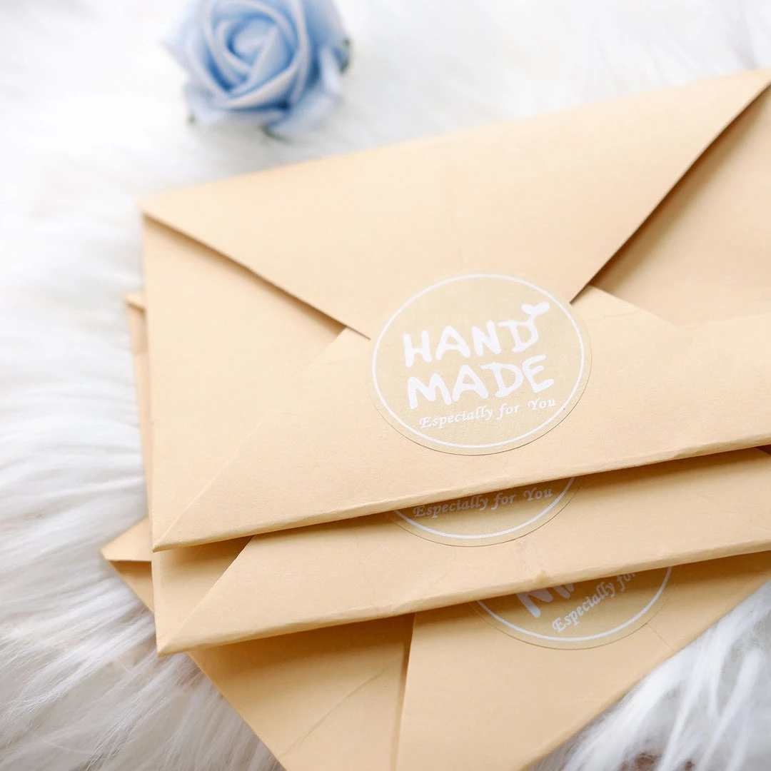 HIER_5150 Chargers & Centerpieces 500pcs | 1.5" Handmade Especially For You Stickers Roll, Labels Cookie & Bakery Box - Round 10 HIER_5150 Chargers & Centerpieces 500pcs | 1.5" Handmade Especially For You Stickers Roll, Labels Cookie & Bakery Box - Round