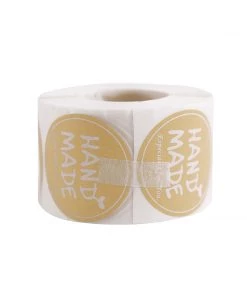 HIER_5150 Chargers & Centerpieces 500pcs | 1.5" Handmade Especially For You Stickers Roll, Labels Cookie & Bakery Box - Round 44 HIER_5150 Chargers & Centerpieces 500pcs | 1.5