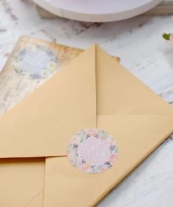 HIER_5150 2 Pack | 1000pcs 1.5" Thank You Assorted Styles Sticker Rolls, Labels & Seals For DIY Envelope - Round Chargers & Centerpieces 28 HIER_5150 2 Pack | 1000pcs 1.5