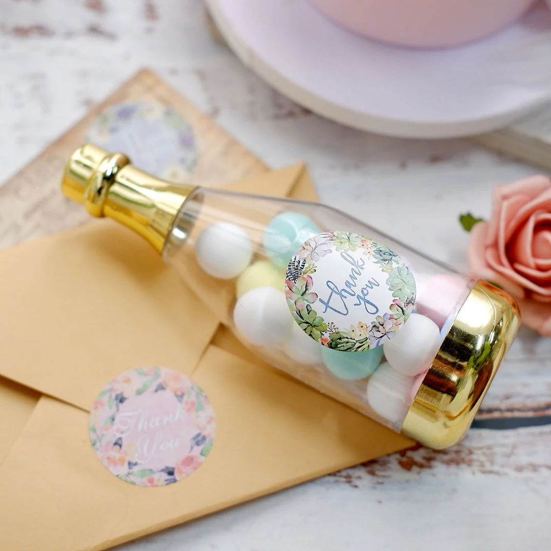 HIER_5150 2 Pack | 1000pcs 1.5" Thank You Assorted Styles Sticker Rolls, Labels & Seals For DIY Envelope - Round Chargers & Centerpieces 9 HIER_5150 2 Pack | 1000pcs 1.5" Thank You Assorted Styles Sticker Rolls, Labels & Seals For DIY Envelope - Round Chargers & Centerpieces