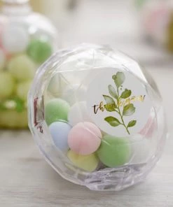 HIER_5150 500pcs | 1.5" Thank You Gold Foil & Green Leaf Stickers Roll Décor, Labels & Seals For DIY Envelope- Round Chargers & Centerpieces 26 HIER_5150 500pcs | 1.5