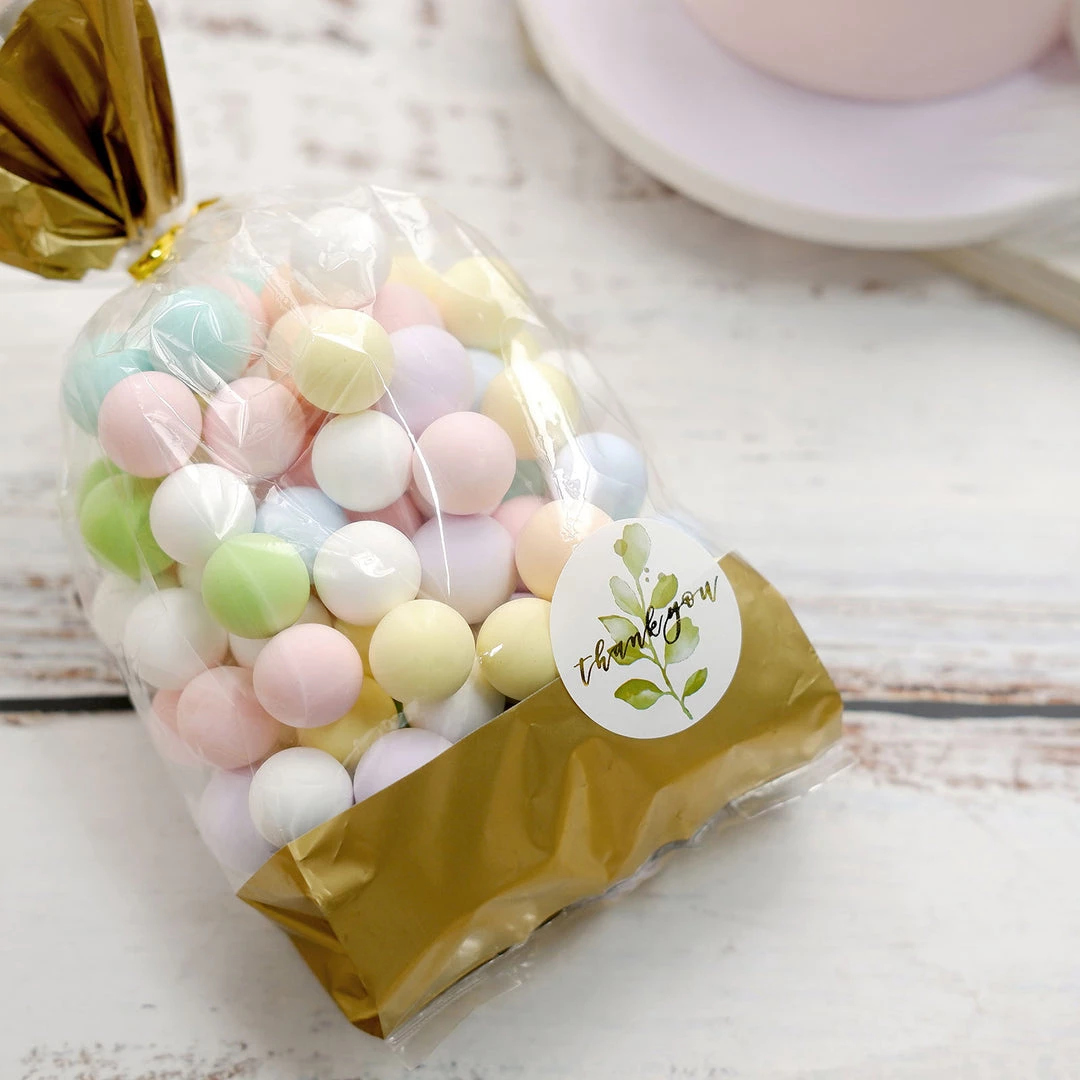 HIER_5150 500pcs | 1.5" Thank You Gold Foil & Green Leaf Stickers Roll Décor, Labels & Seals For DIY Envelope- Round Chargers & Centerpieces 2 HIER_5150 500pcs | 1.5" Thank You Gold Foil & Green Leaf Stickers Roll Décor, Labels & Seals For DIY Envelope- Round Chargers & Centerpieces