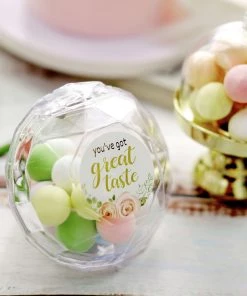 HIER_5150 Chargers & Centerpieces 500pcs | 1.5" Thank You Themed Assorted Text Floral Stickers Roll, Labels For DIY Envelope Seal - Round 29 HIER_5150 Chargers & Centerpieces 500pcs | 1.5