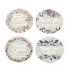 HIER_5150 Chargers & Centerpieces 500pcs | 1" Thank You For Supporting My Small Business Rose Gold Print & Floral Design Stickers Roll, Labels For DIY Envelope Seals - Round
