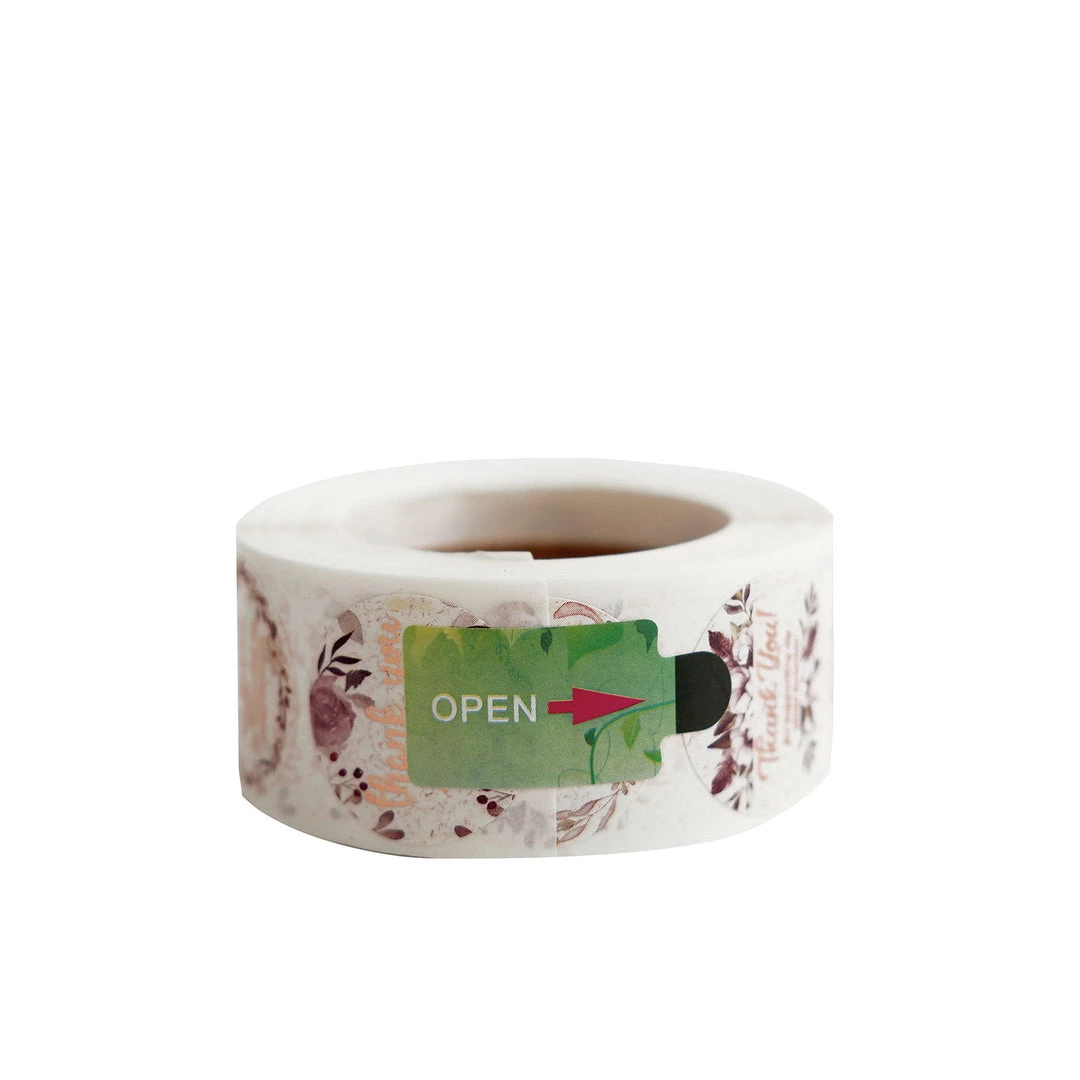 HIER_5150 Chargers & Centerpieces 500pcs | 1" Thank You For Supporting My Small Business Rose Gold Print & Floral Design Stickers Roll, Labels For DIY Envelope Seals - Round 21 HIER_5150 Chargers & Centerpieces 500pcs | 1" Thank You For Supporting My Small Business Rose Gold Print & Floral Design Stickers Roll, Labels For DIY Envelope Seals - Round