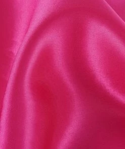 HIER_5220 12" X 10 Yards Fuchsia Satin Fabric Bolt, Wholesale Fabric For Sewing DIY Crafts 9 HIER_5220 12