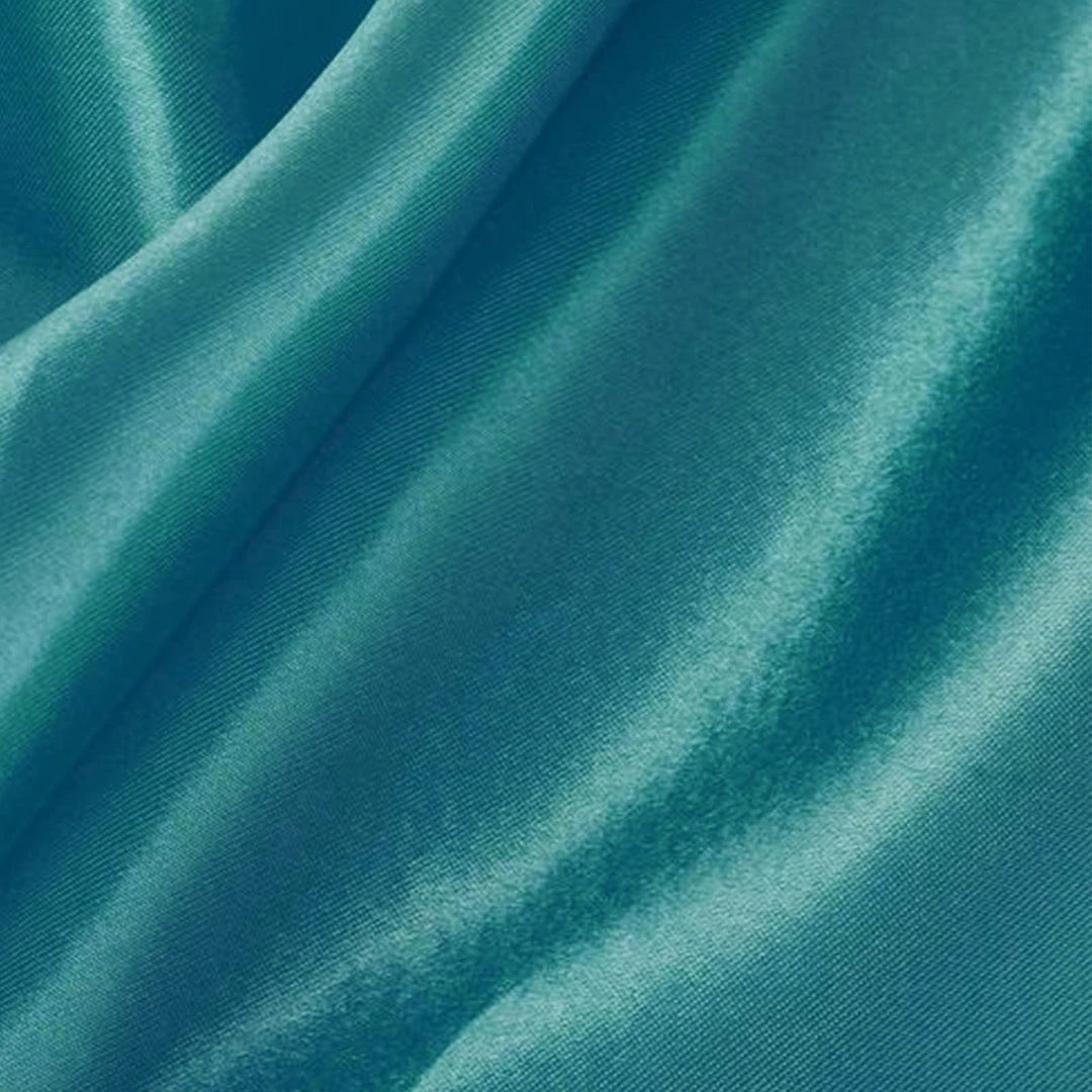 HIER_5220 12" X 10 Yards Turquoise Satin Fabric Bolt, Wholesale Fabric For Sewing DIY Crafts 3 HIER_5220 12" X 10 Yards Turquoise Satin Fabric Bolt, Wholesale Fabric For Sewing DIY Crafts
