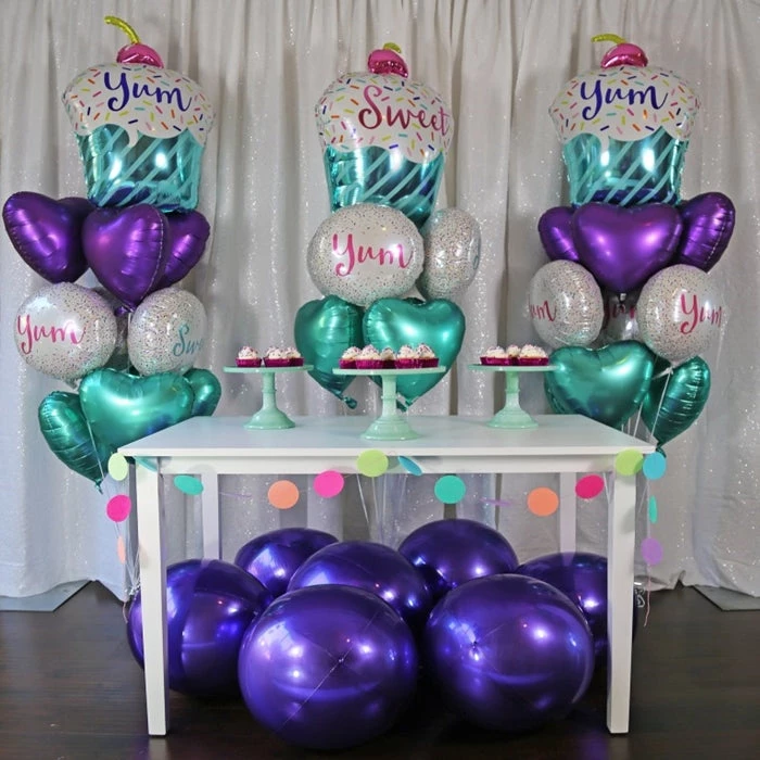HIER_3213 2 Pack | 18" 4D Lavender Sphere Mylar Foil Helium Or Air Balloons Big Event Backdrops & Décor 14 HIER_3213 2 Pack | 18" 4D Lavender Sphere Mylar Foil Helium Or Air Balloons Big Event Backdrops & Décor