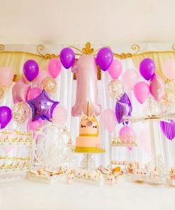 HIER_3200 2 Pack | 16" 4D Rose Gold Star Mylar Foil Helium Or Air Balloons 30 HIER_3200 2 Pack | 16