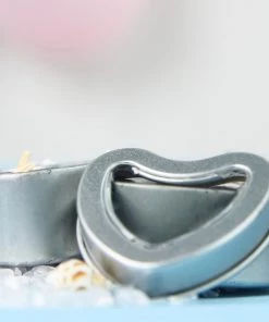 HIER_5320 10 Pack | Silver Heart Shaped Window Tin Favor Boxes Tabletop Decor 35 HIER_5320 10 Pack | Silver Heart Shaped Window Tin Favor Boxes Tabletop Decor