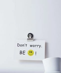 HIER_5170 Theme Décor 4 Pack | 7.5oz Capacity Stainless Steel Heavy Duty Magnet Clips, Silver Refrigerator Bulldog Clips