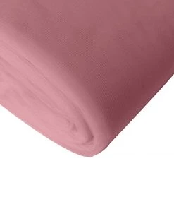 HIER_5210 108"x50 Yards Dusty Rose Tulle Fabric Bolt, DIY Craft Fabric Roll Fabric Bolts & Bags