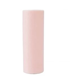 HIER_5220 12"x100 Yards Blush/Rose Gold Tulle Fabric Bolt, Sheer Fabric Spool Roll For Crafts Fabric Bolts & Bags 16 HIER_5220 12